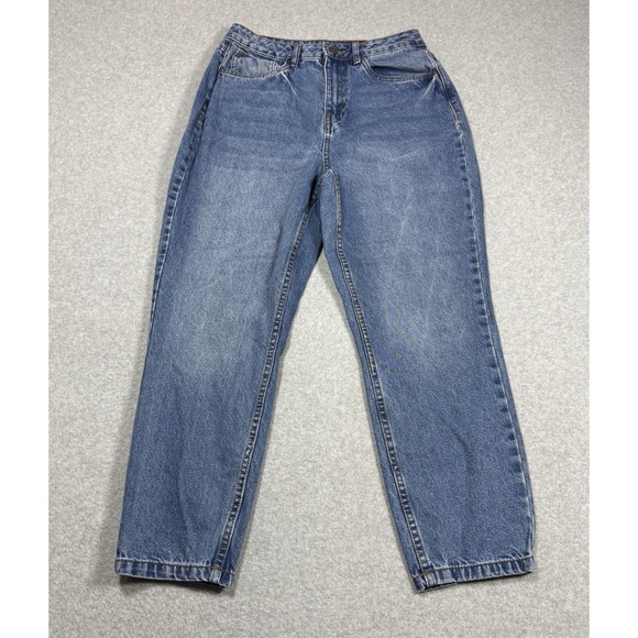 Noisy may Denim - Noisy May Jeans Womens 28 Isabel Mom Fit High Waist Cropped Capri Heavy Denim‎